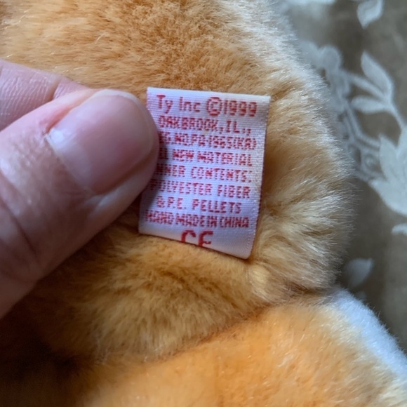 Ty The Beanie Buddies Collection "Hope" Praying Bear (1999) - Picture 6 of 6